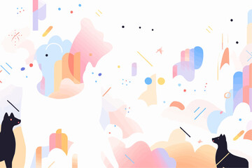 pattern, vector, baby, seamless, card, design, illustration, love, art, flower, heart, cartoon, pink, decoration, child, birthday, symbol, valentine, wallpaper, holiday, bird, set, celebration, drawin