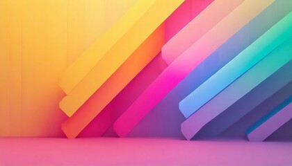 colorful 3d shape background