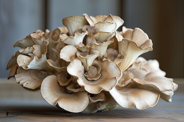 Cluster of Maitake mushrooms