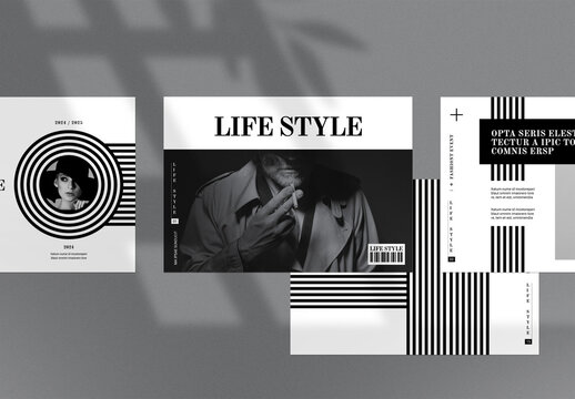 Life Style Magazine Layout
