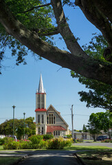 Church at Wairoa. Hawke's Bay. New Zealand. 
