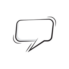 Text Bubble Isolated Transparent Background