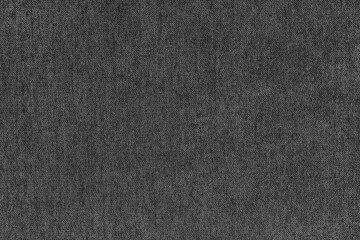 Texture background of velours jacquard black fabric. Upholstery texture fabric, velvet furniture...