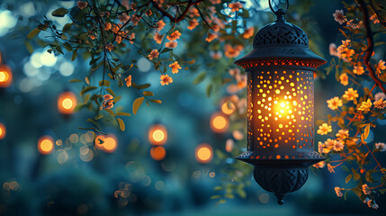 Enchanted Evening Lights through Delicate Lantern,  christmas lantern in the night, Ornate Lanterns...