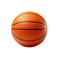 Basketball isolated on a transparent background