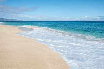 Fototapeta premium oahu island in hawaii northshore ocean scenes