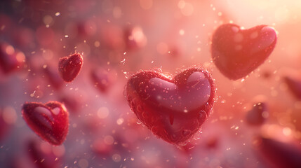 Obraz premium Valentine's Day wallpaper