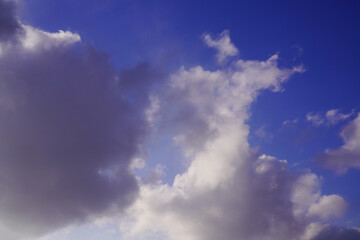 Fototapeta na wymiar 하늘과 구름
