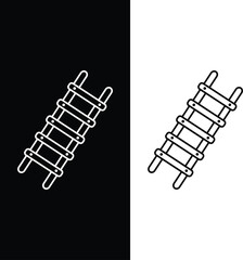 Ladder Icon Vector Design Template