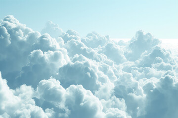 Dreamy Cloudscape: Ground-Embraced Sky