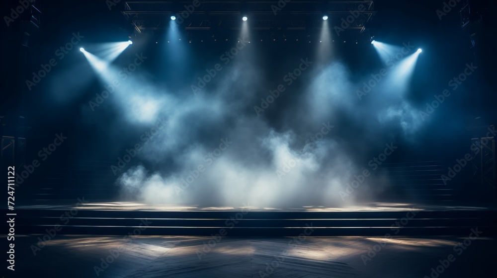 Canvas Prints background with lights