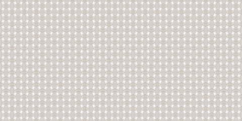 Canvas made of cotton for a cross-stitch embroidery with holes for needlework. Square mesh interlocking seamless pattern texture. Vector illustration. Linen fabric for crafts. Textile rag