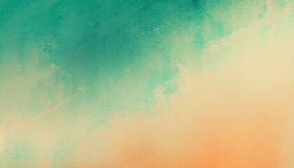 teal green orange beige grainy gradient background noise texture grunge retro poster banner header backdrop design