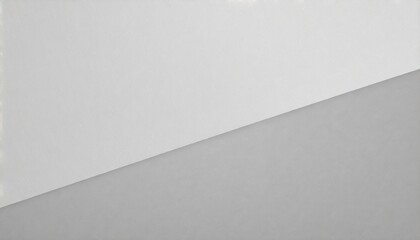 grey and white paper sheet smooth paper texture background two different kind of paper grey carton backdrop - obrazy, fototapety, plakaty