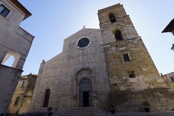 Acerenza, historic town in Basilicata, Italy. Duomo