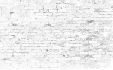 white brick wall texture background, wallpaper background.