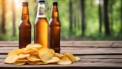 chips and beer