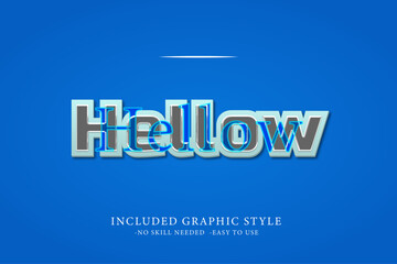 Hello Retro Text Effects 