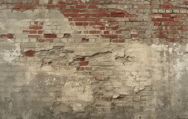 An illustration of a distressed, grunge empty background with rough, worn textures, displaying decayed, weathered, rustic, and aged features.