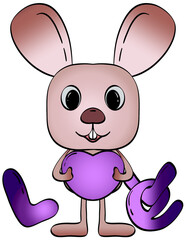 cartoon rabbit
