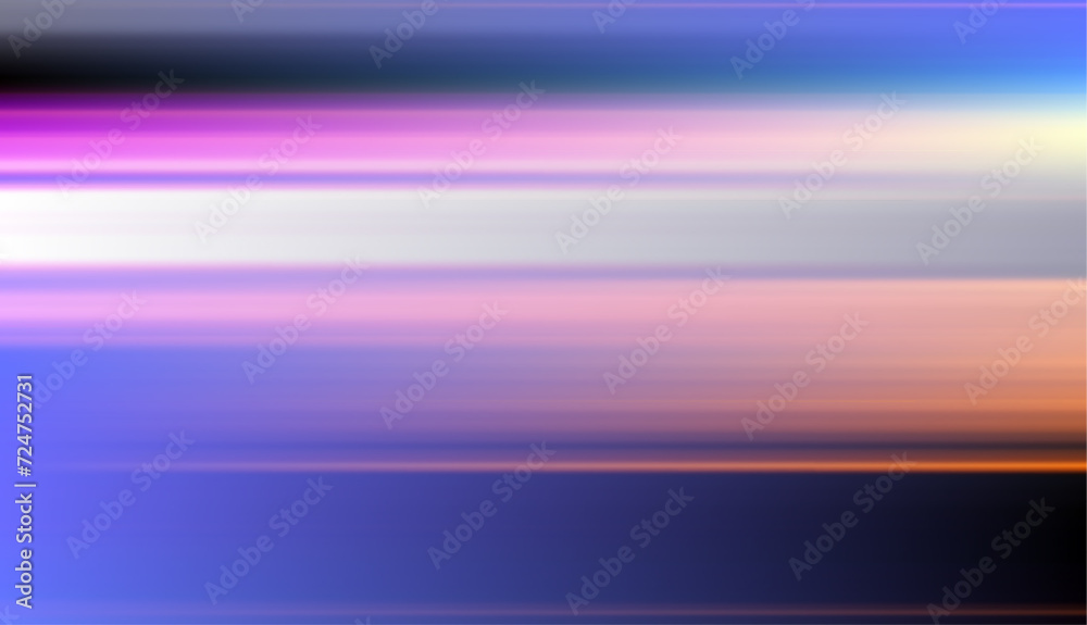 Leinwandbilder motion neon lines, sparkle light effect vector illustration. abstract blur of bright energy laser be