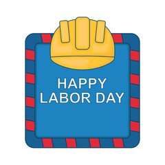 happy labor day illustration