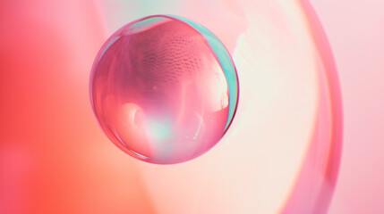 Light Leaks Of A Spinning Sphere, Hot Pink, Blush And Salmon Colors. Creative background. Website background. Copy paste area for texture