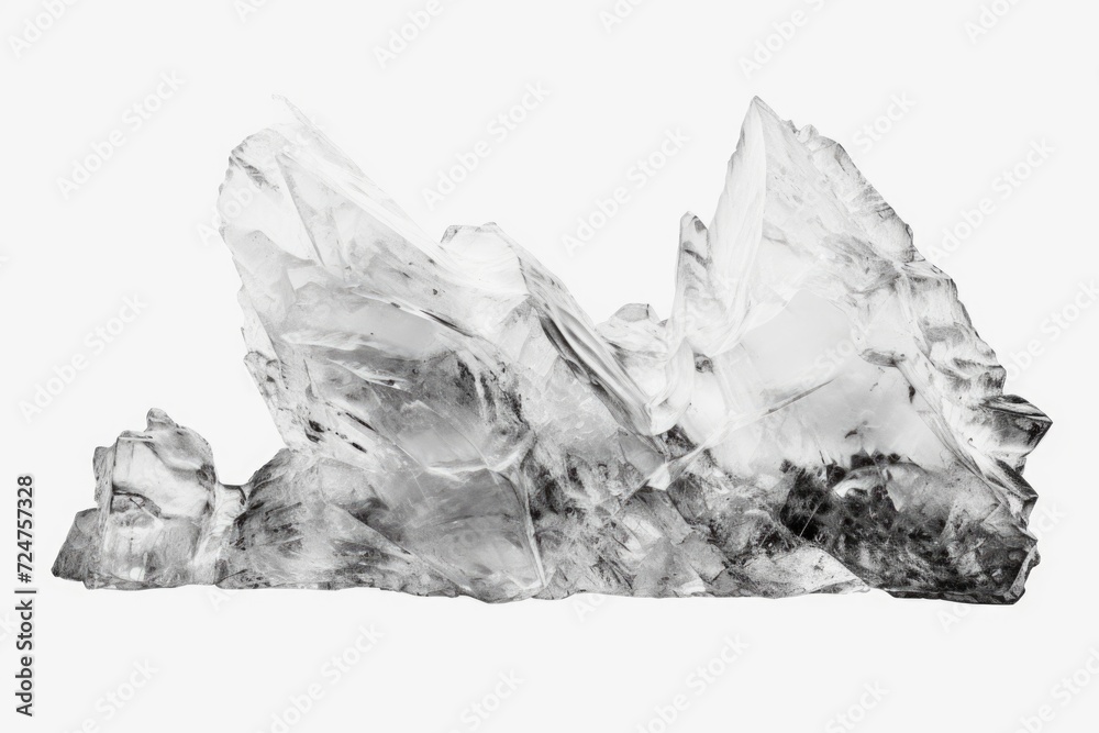 Poster a black and white photo capturing the beauty of a rock formation. perfect for adding a touch of eleg