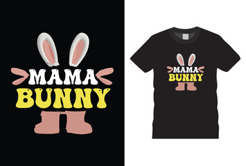 Easter day t-shirt design