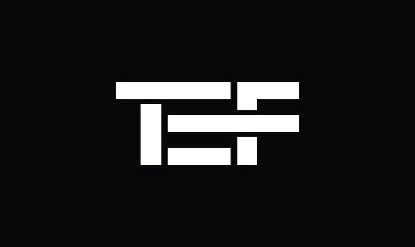 T e f letter modern business logo, tef letter logo