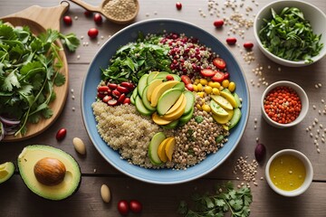 Vegan food restaurant