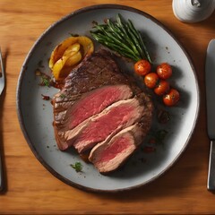 Delicious Steak Background