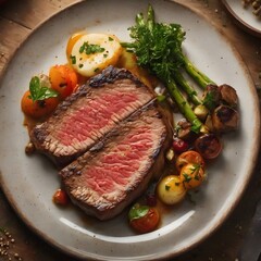 Delicious Steak Background