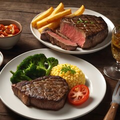 Delicious Steak Background