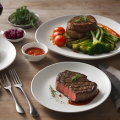 Delicious Steak Background