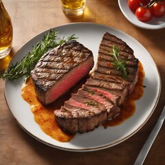 Delicious Steak Background