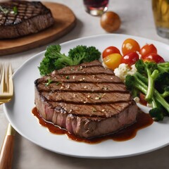Delicious Steak Background