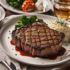 Delicious Steak Background
