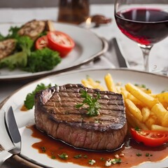 Delicious Steak Background