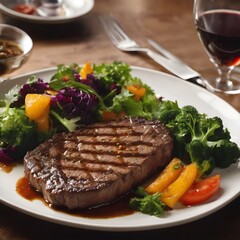 Delicious Steak Background