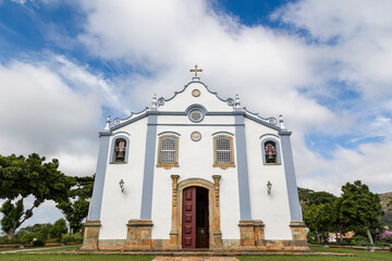 Arquitetura do Santuário da Santíssima Trindade, Igreja histórica de Tiradentes, Minas Gerais