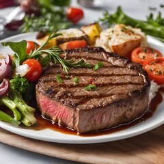 Delicious Steak Background