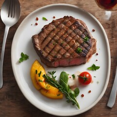 Delicious Steak Background