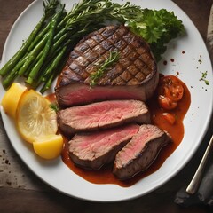 Delicious Steak Background