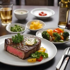 Delicious Steak Background