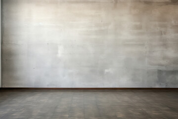 Rough Grunge Concrete Interior: A Vintage Empty Room with Textured Grey Walls and Weathered Cement Floor