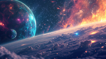 Cosmic Horizon, Where 3D Light Creates a Breathtaking Visual Spectacle.