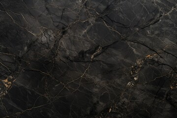 Close-up view of a smooth and glossy black marble surface. Perfect for adding a touch of elegance and sophistication to any design project