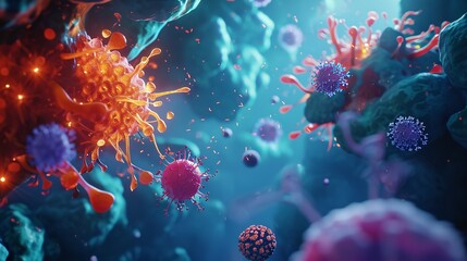 Naklejka premium According to world health day