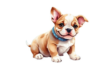 bulldog puppy clipart
